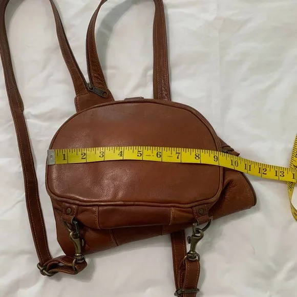 Genuine Leather Made In Colombia Backpack. - Picture 14 of 16